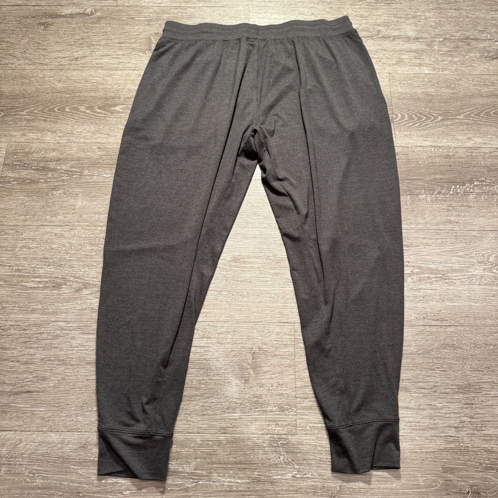 Tommy John Pants Mens Large Gray Lounge Drawstring Stretch Pant Sleep Pajamas